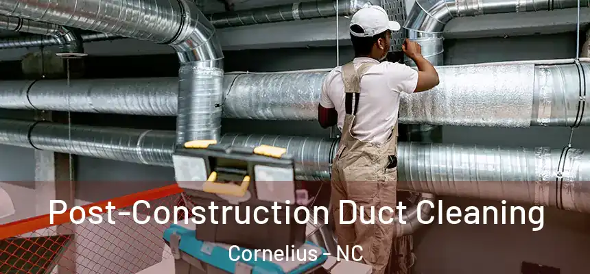 Post-Construction Duct Cleaning Cornelius - NC